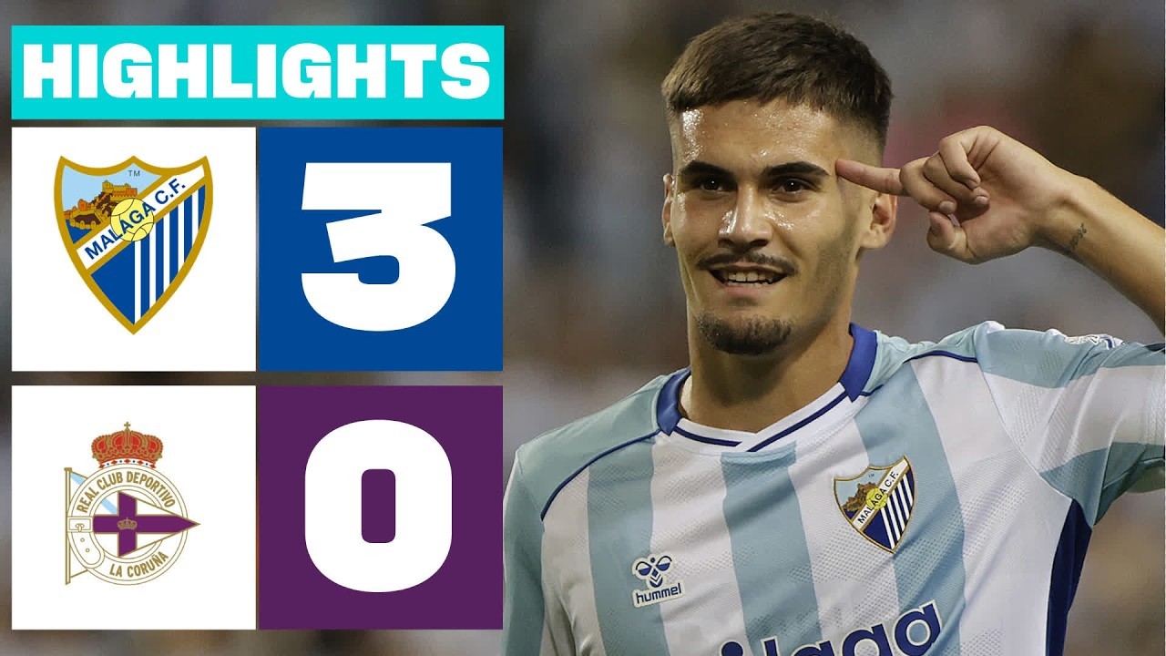 #ไฮไลท์ฟุตบอล [ มาลาก้า 3 - 0 เดปอร์ติโบ ลา คอรุนญ่า ] อเดลันเต้ สเปน 2025/13.10.68