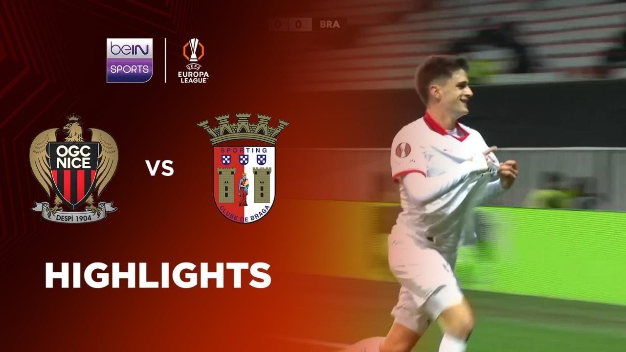 #ไฮไลท์ฟุตบอล [ นีซ 0 - 1 สปอร์ติ้ง บราก้า ] ยูฟ่า ยูโรป้า ลีก 2025/12.12.68