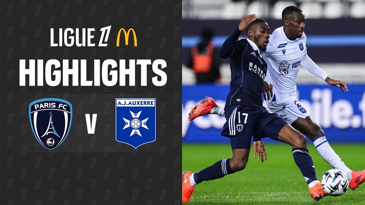 #ไฮไลท์ฟุตบอล [ ปารีส เอฟซี 1 - 1 โอแซร์ ] ลีกเอิง ฝรั่งเศส 2025/30.11.68