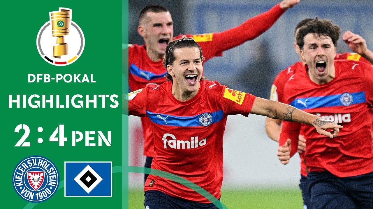 #ไฮไลท์ฟุตบอล [ ฮัมบูร์ก 0 - 0 โฮลสไตน์ คีล (จุดโทษ 2 - 4) ] เดเอฟเบ โพคาล เยอรมัน 2025/4.12.68