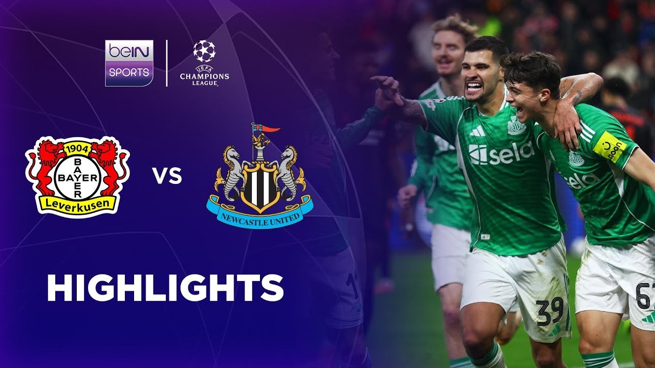 #ไฮไลท์ฟุตบอล [ เลเวอร์คูเซ่น 2 - 2 นิวคาสเซิ่ล ยูไนเต็ด ] ยูฟ่า แชมเปี้ยนส์ ลีก (รอบลีกเฟส)นัดที่6 2025/11.12.68