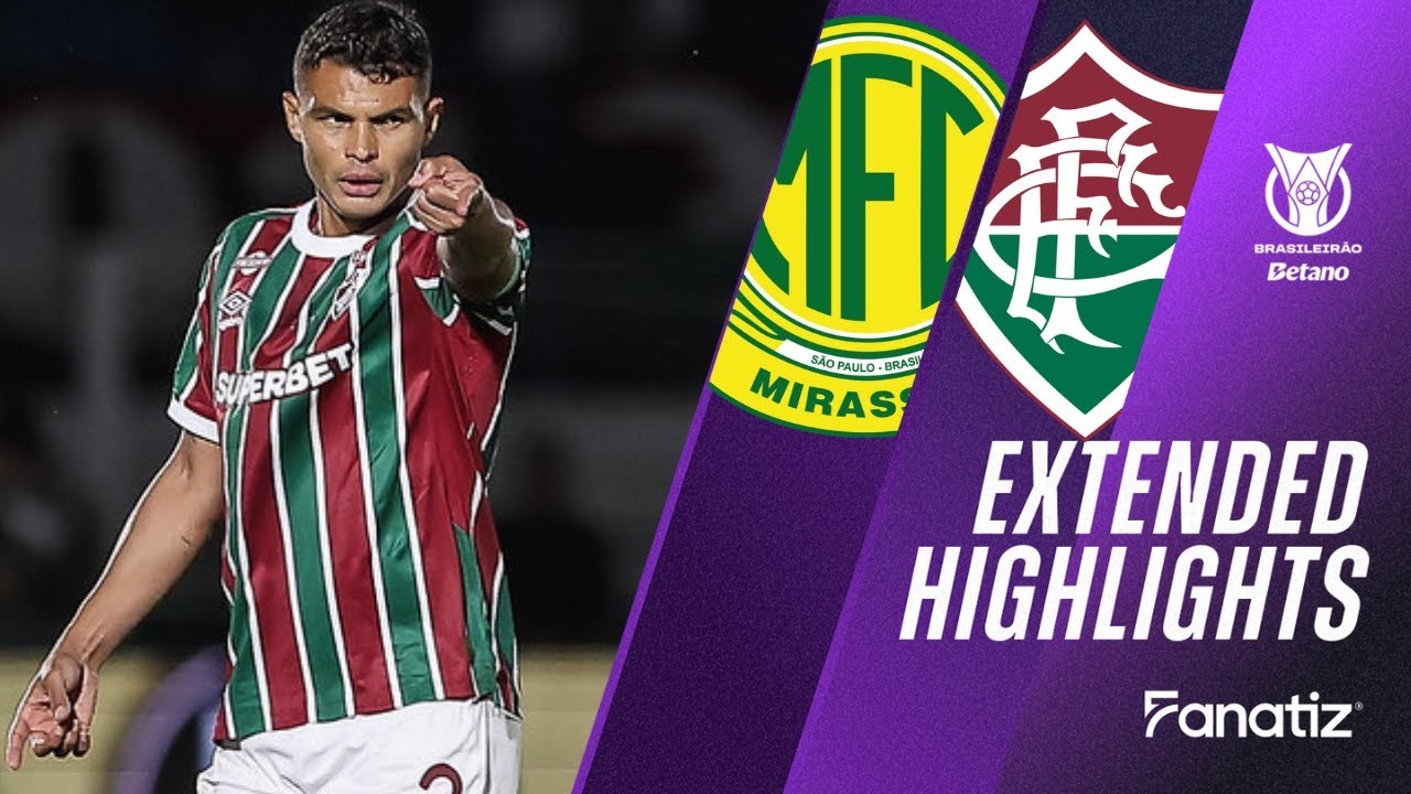 #ไฮไลท์ฟุตบอล [ มิราสโซล 2 - 1 ฟลูมิเนนเซ่ ] บราซิล ซีรี่ย์เอ 2025/9.10.68