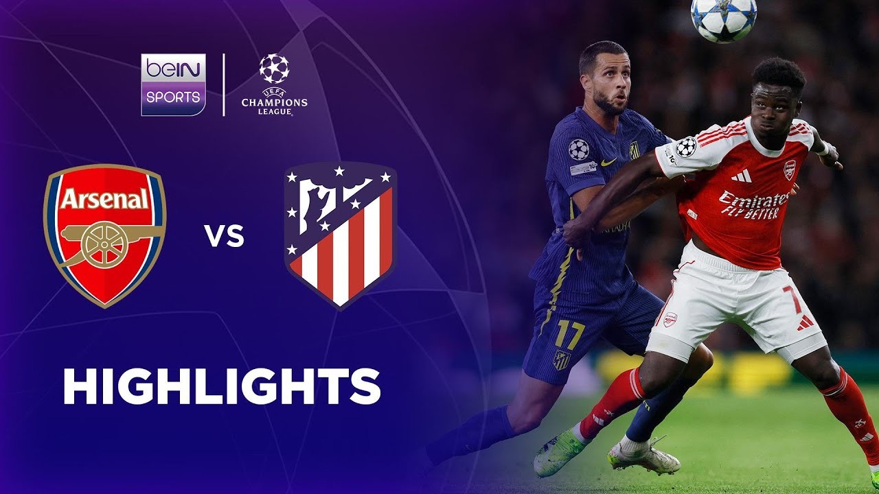 #ไฮไลท์ฟุตบอล [ อาร์เซน่อล 4 - 0 แอตเลติโก้ มาดริด ] ยูฟ่า แชมเปี้ยนส์ ลีก 2025/22.10.68