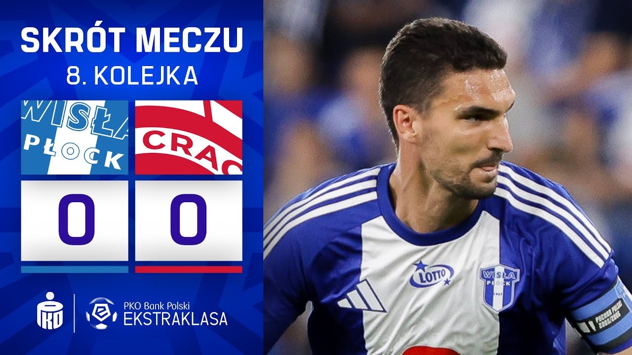 #ไฮไลท์ฟุตบอล [ วิสล่า พล็อค 0 - 0 คราโคเวีย คราคอฟ ] โปแลนด์ เอ็คสตรัคลาซ่า 2025/5.12.68
